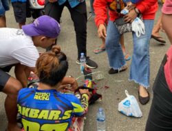 Tiga Jari Pembalap Putus Saat Latber Road Race di Karpan