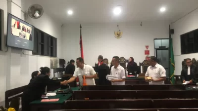 Empat Terdakwa Kasus Korupsi  Dinas Kominfo Kota Ambon Diadili